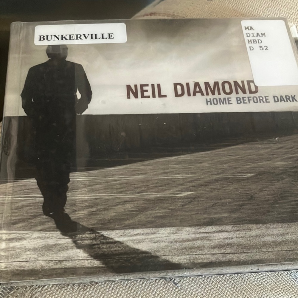 Neil Diamond 'Home Before Dark' CD library copy